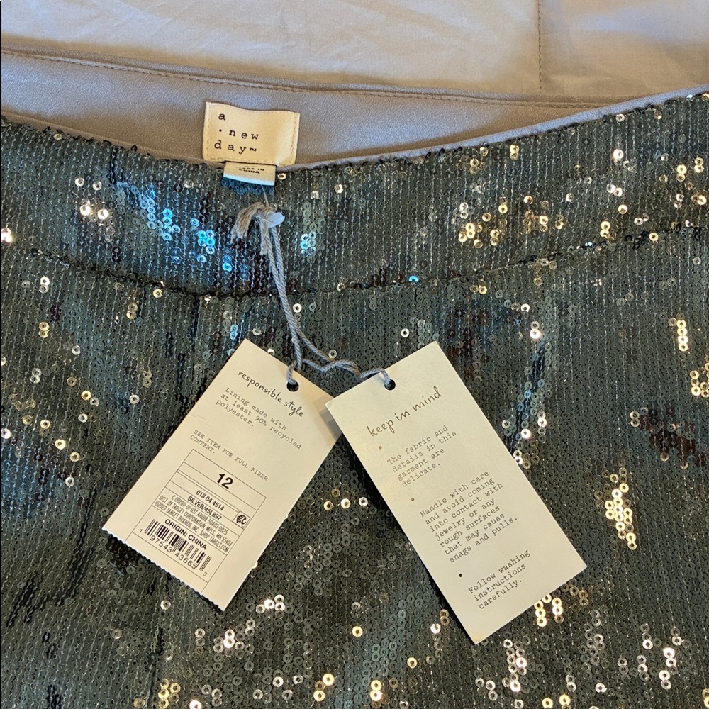 a new day Silver Sequin Pants - Picture 7 of 16
